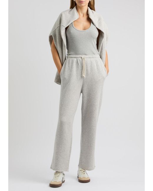 American Vintage Gray Kodytown Cotton Sweatpants
