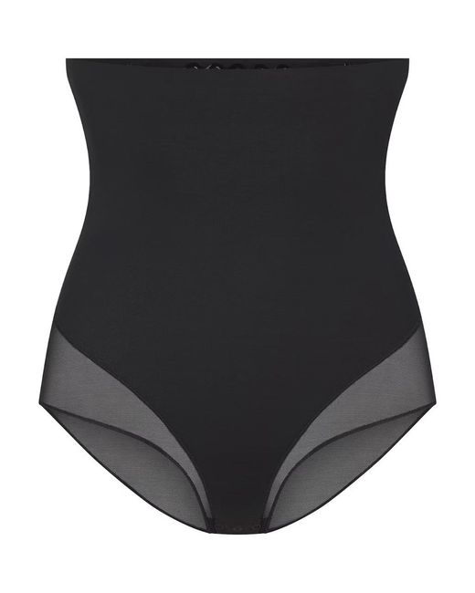 Skims Black Core Sculpt High-Waisted Briefs