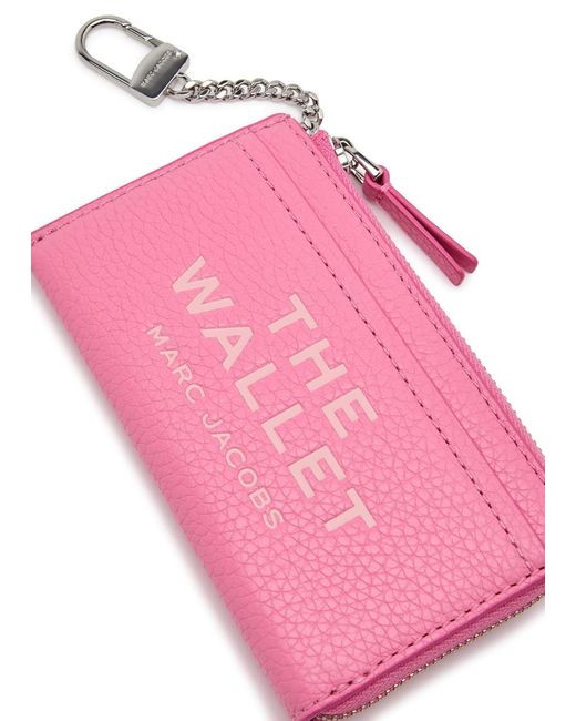 Marc Jacobs Pink The Wallet Leather Wallet