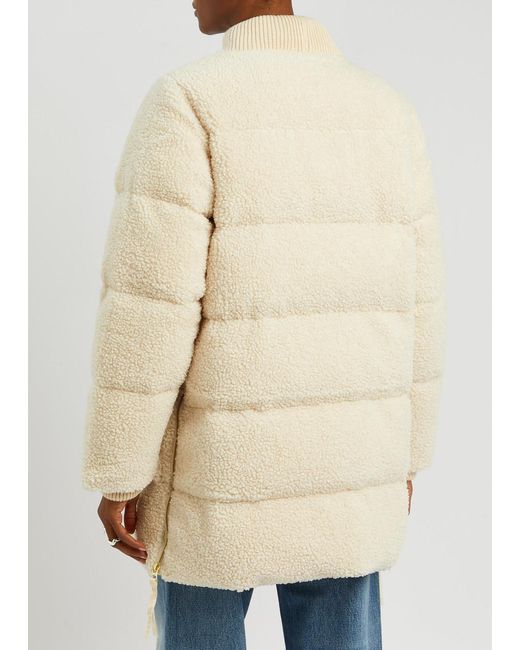 Varley Natural Wynn Quilted Fleece Coat