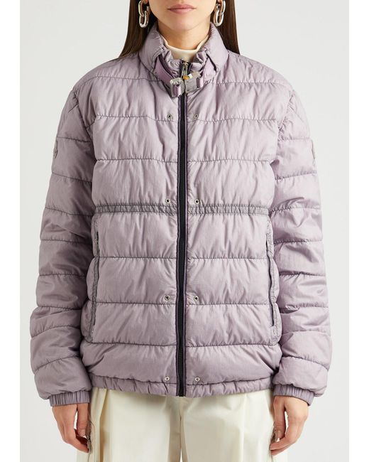 Moncler Purple 6 1017 Alyx 9sm Mahondin Quilted Nylon Jacket