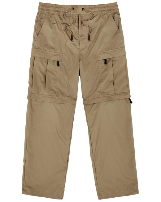 3 MONCLER GRENOBLE Natural Day-Namic Shell Cargo Trousers for men