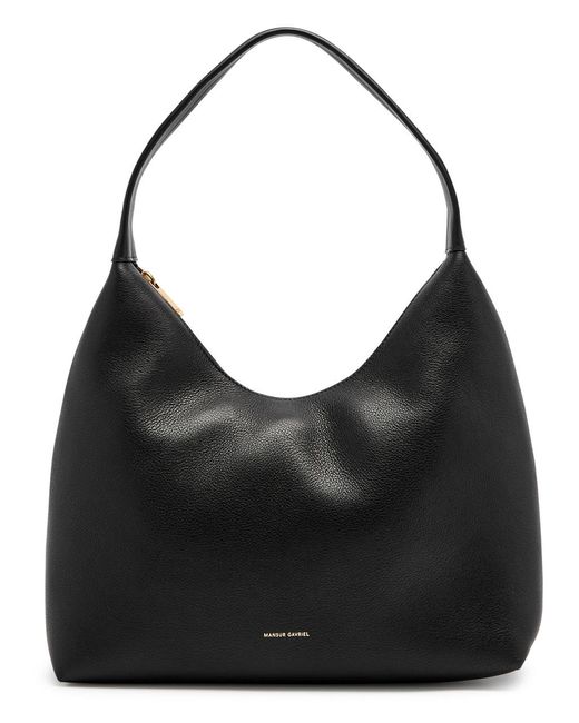 Mansur Gavriel Black Candy Leather Shoulder Bag
