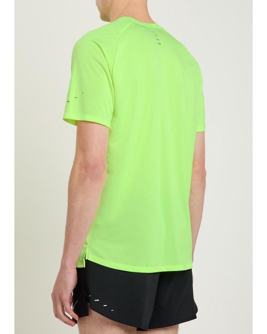 Nike Green Dri-Fit Adv Jersey Running T-Shirt for men