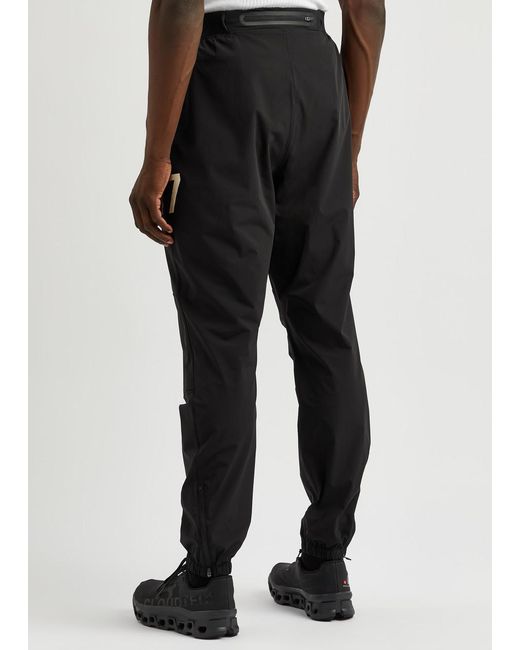 Represent Black 247 Printed Shell Sweatpants for men