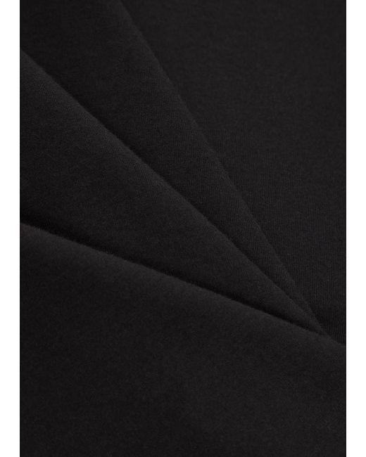 FRAME Black Cotton-Jersey T-Shirt for men