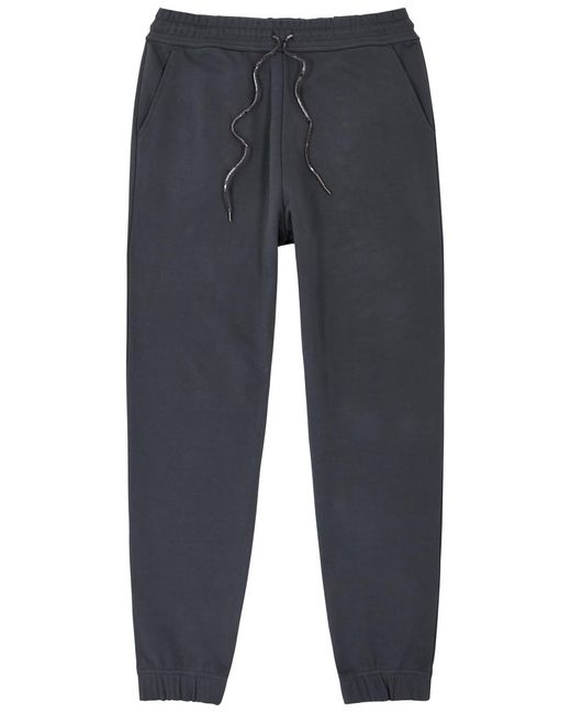 Vivienne Westwood Blue Orb-embroidered Cotton Sweatpants for men