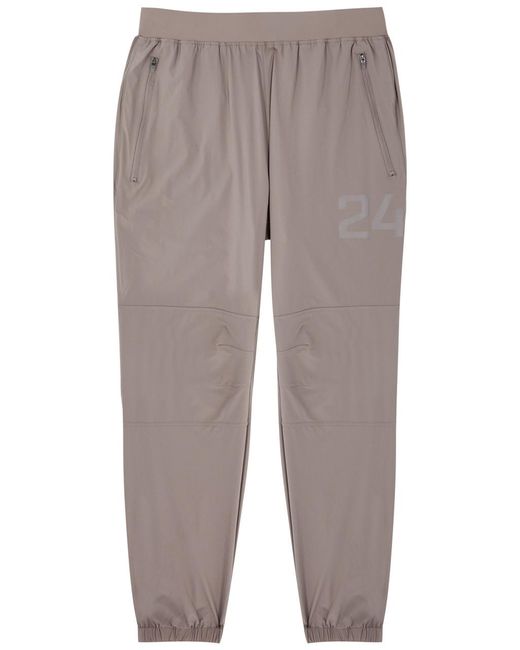 Represent Gray 247 Printed Shell Sweatpants for men
