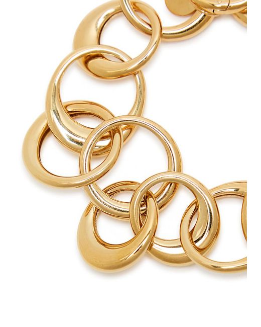 LIE STUDIO Metallic The Laura 18Kt-Plated Bracelet