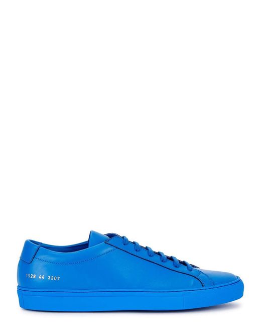 Common Projects Blue Skylar Lace-Up Leather Sandals for men