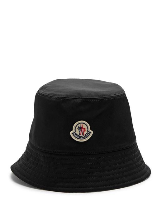 Moncler Brown Reversible Houndstooth Wool-Blend Bucket Hat