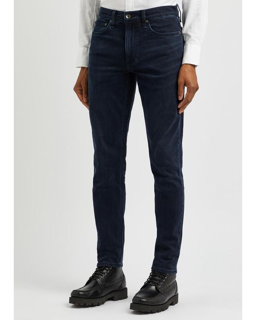 Rag & Bone Blue Authentic Slim-leg Jeans for men