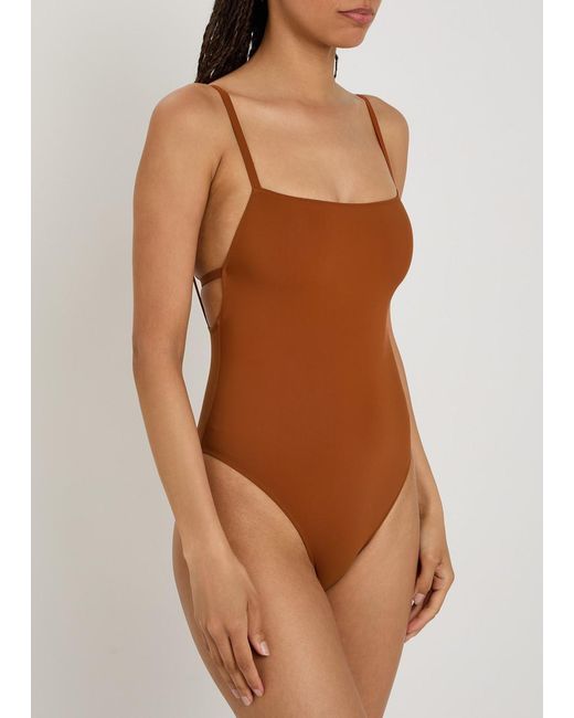 Lido Brown Tre Swimsuit