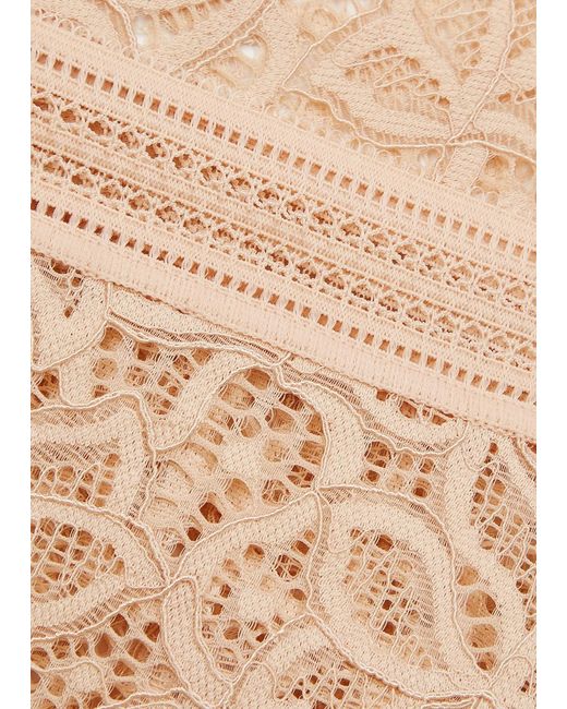 Wacoal Natural Raffine Almond Lace Short Briefs