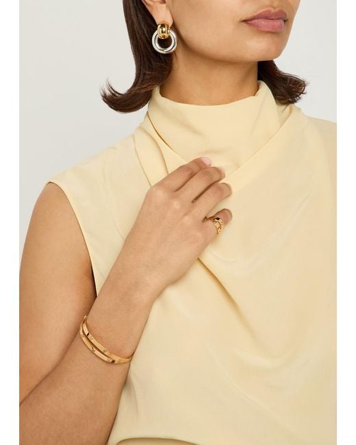 Tory Burch Natural Icon Double Bracelet