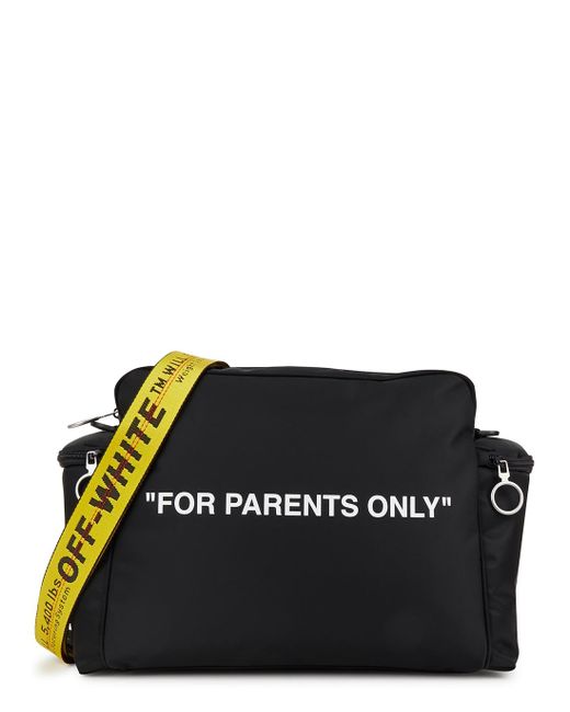 Off-White c/o Virgil Abloh Kids For Parents Only Nylon Baby Changing ...