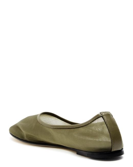 Dear Frances Green Balla Mesh Ballet Flats