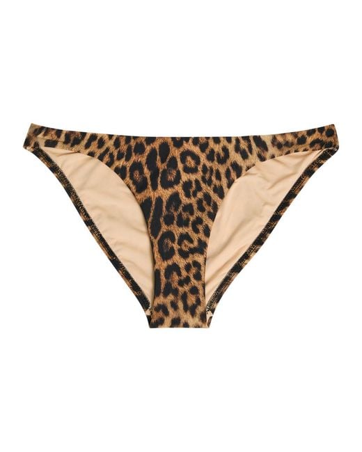 Melissa Odabash Natural Prague-Print Bikini Bottoms