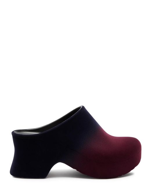 Loewe Purple Terra 90 Ombré Foam Clogs