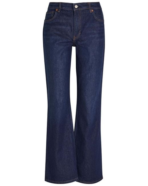 Reformation Blue Sharon Bootcut Jeans