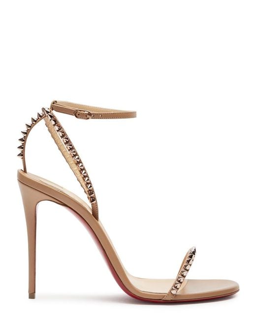 Christian Louboutin Natural So Me 100 Leather Sandal