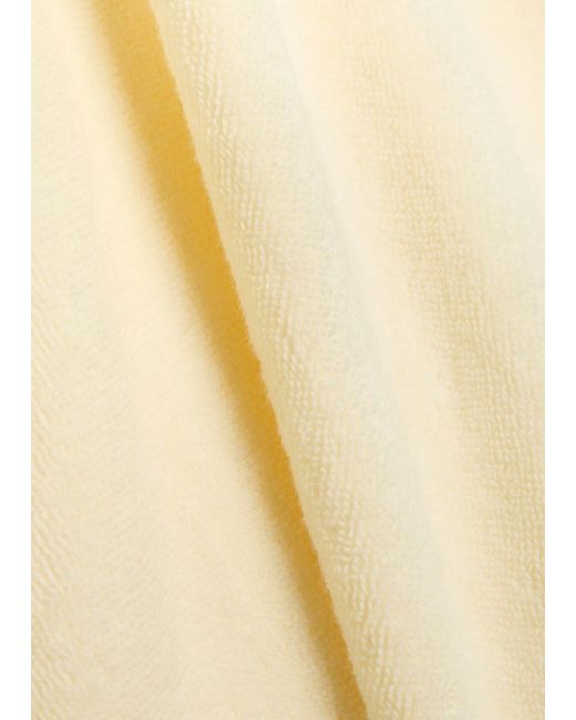 Lisa Marie Fernandez Natural Hooded Terry Beach Poncho