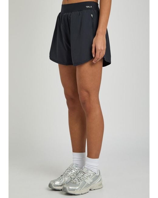 Tala Blue Skinluxe Stretch-Jersey Shorts