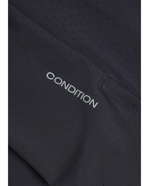 Condition Gray Aero Perforated Stretch-Jersey Shorts for men