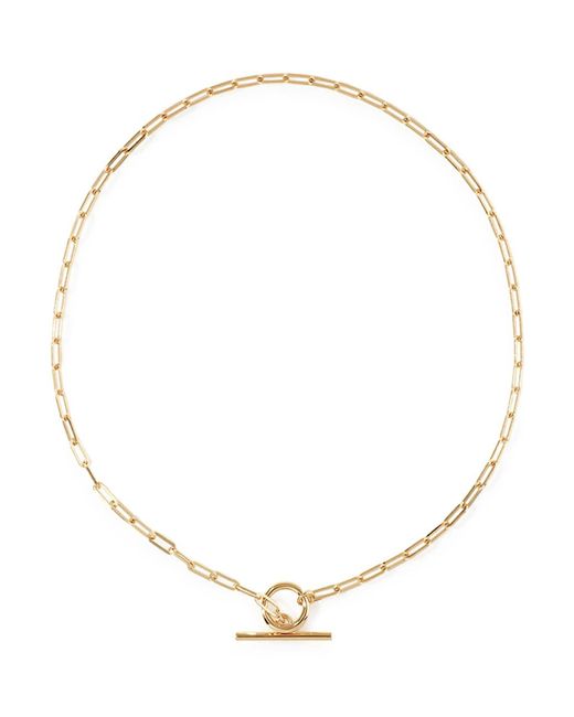 Otiumberg White Love Link 14Kt Vermeil Chain Necklace