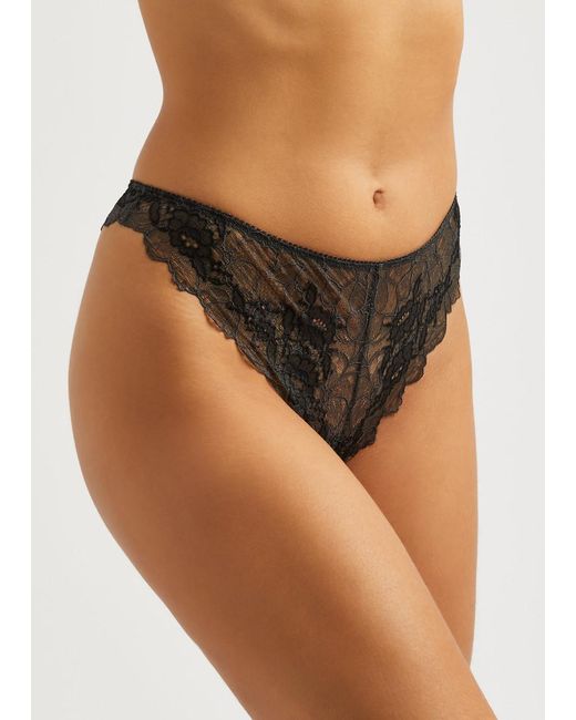 Wacoal Black Lace Perfection Lace Thong