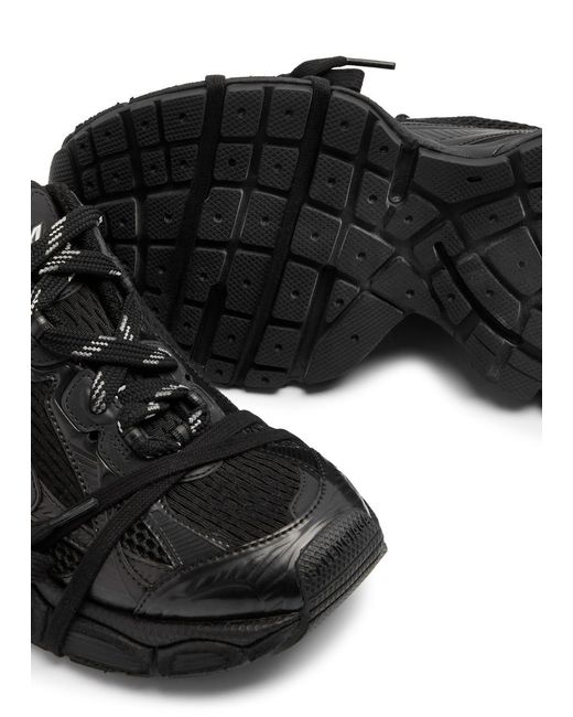 Balenciaga Black 3xl Panelled Mesh Sneakers