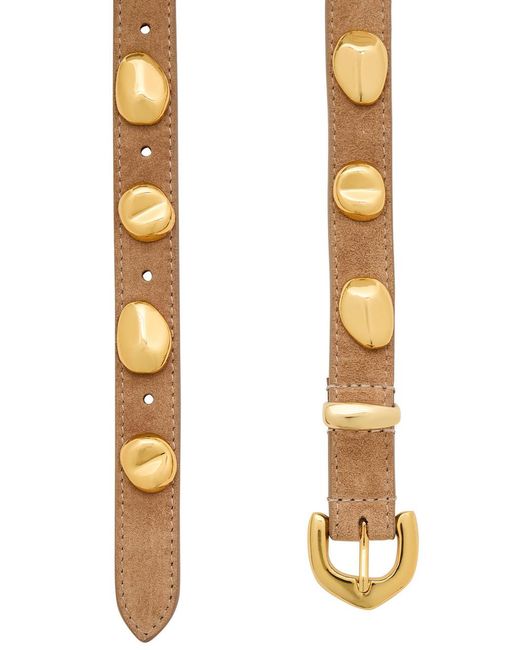 Amanu Multicolor The Vaal Studded Leather Belt