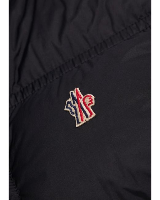Moncler Black Padded Shell Gilet for men