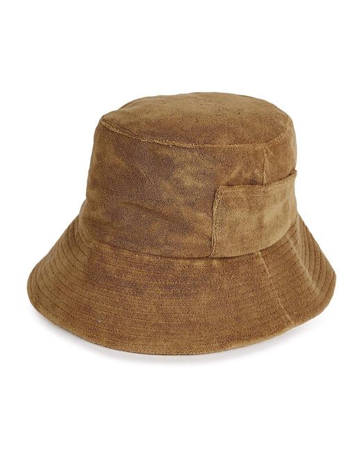 Lack of Color Natural Lack Of Terry Bucket Hat