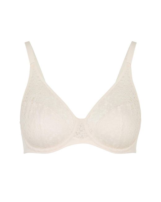 Chantelle Natural Norah Lace Underwired Bra