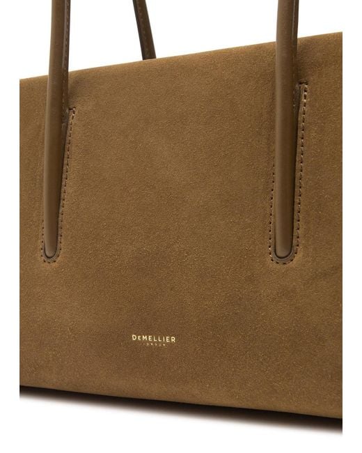 DeMellier London Natural The Stockholm Suede Shoulder Bag