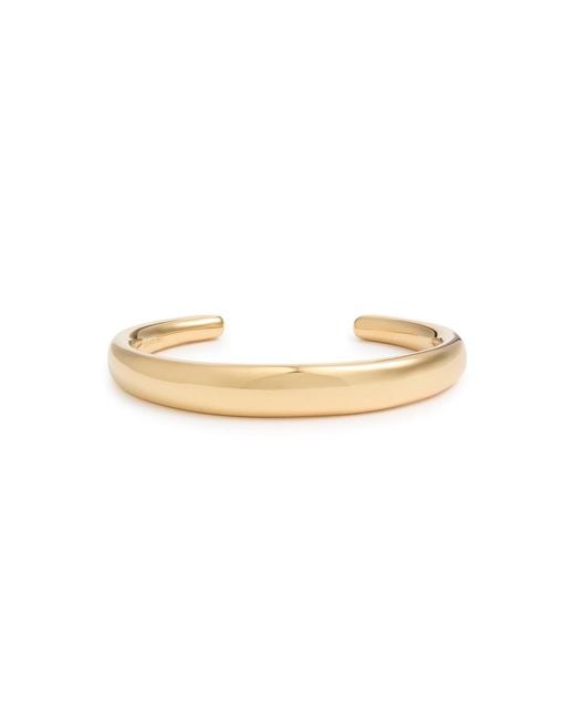 LIE STUDIO White The Amanda 18Kt-Plated Cuff