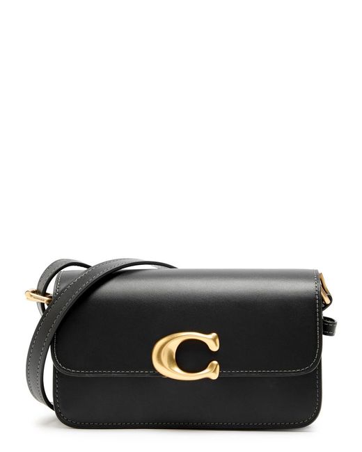 COACH Black Zoe Leather Shoulder Bag
