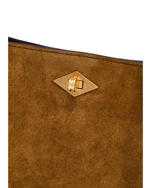 Metier Brown Ease Suede Clutch