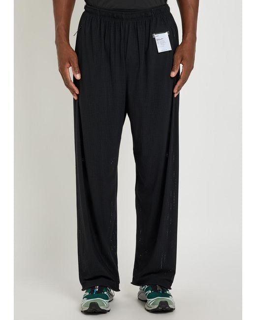 Satisfy Blue Space-O Perforated Stretch-Nylon Trousers for men