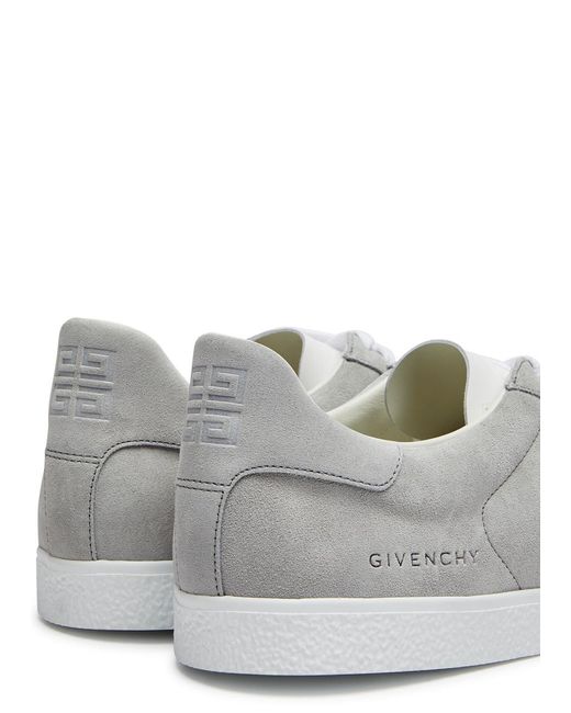 Givenchy Gray Town Suede Sneakers for men