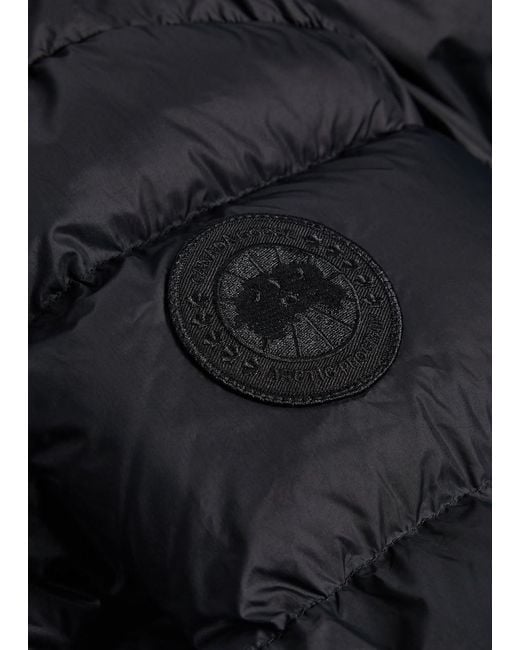Canada Goose Black Mystique Quilted Arctic-Tech Coat