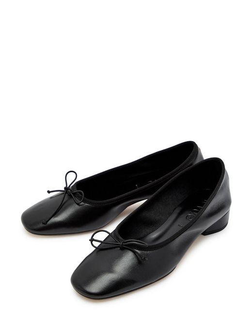 Aeyde Black Onda 20 Leather Pumps