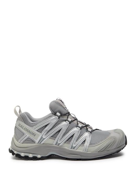 Salomon White Xa Pro 3D Panelled Mesh Sneakers for men