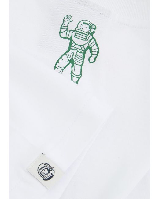 BBCICECREAM Blue Flamingo Logo Cotton T-Shirt for men