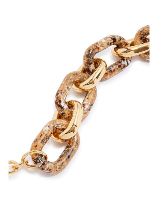 Rabanne Metallic Xl Link Chain Bracelet