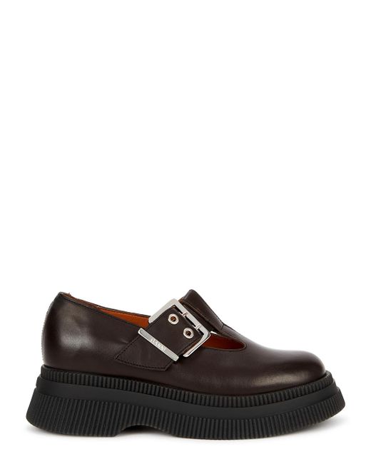 Ballerina Ganni Mary Jane nera | H-Brands