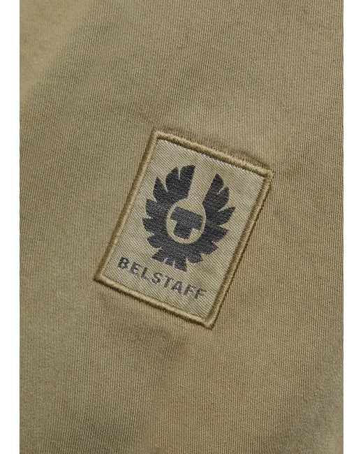 Belstaff Green Scale Cotton Shirt for men