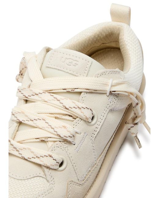 Ugg White Sneakers Lo Lowmel Suede