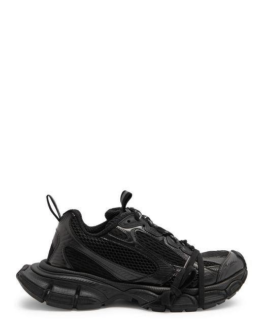 Balenciaga Black 3xl Panelled Mesh Sneakers